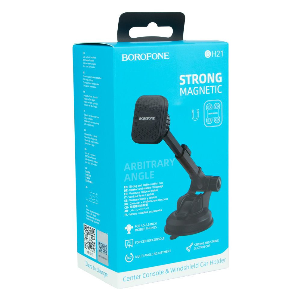Автотримач Borofone BH21, Black - 6