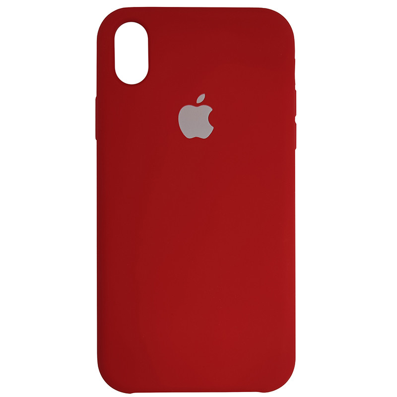 Чохол Copy Silicone Case iPhone XR China Red (33) - 2