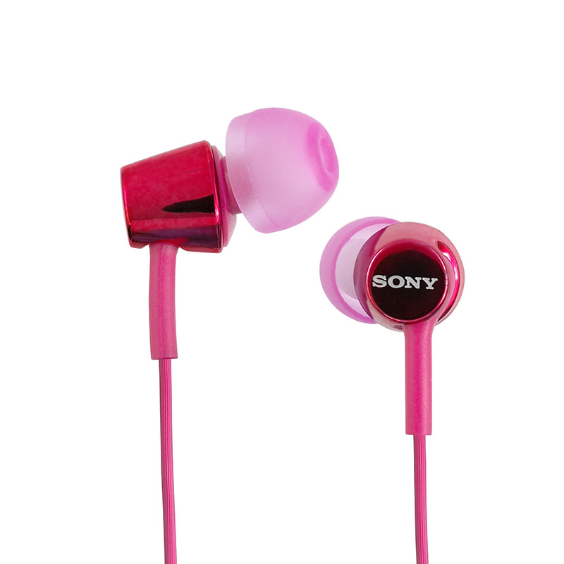 Гарнітура Sony MDR-EX155AP Pink - 1