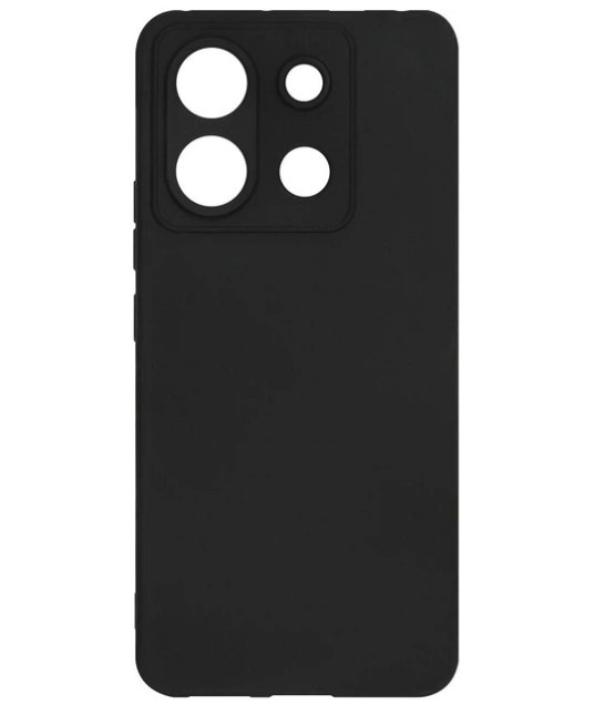Чохол Original Silicone Case для Xiaomi Poco X6 Pro 5G, Black - 1