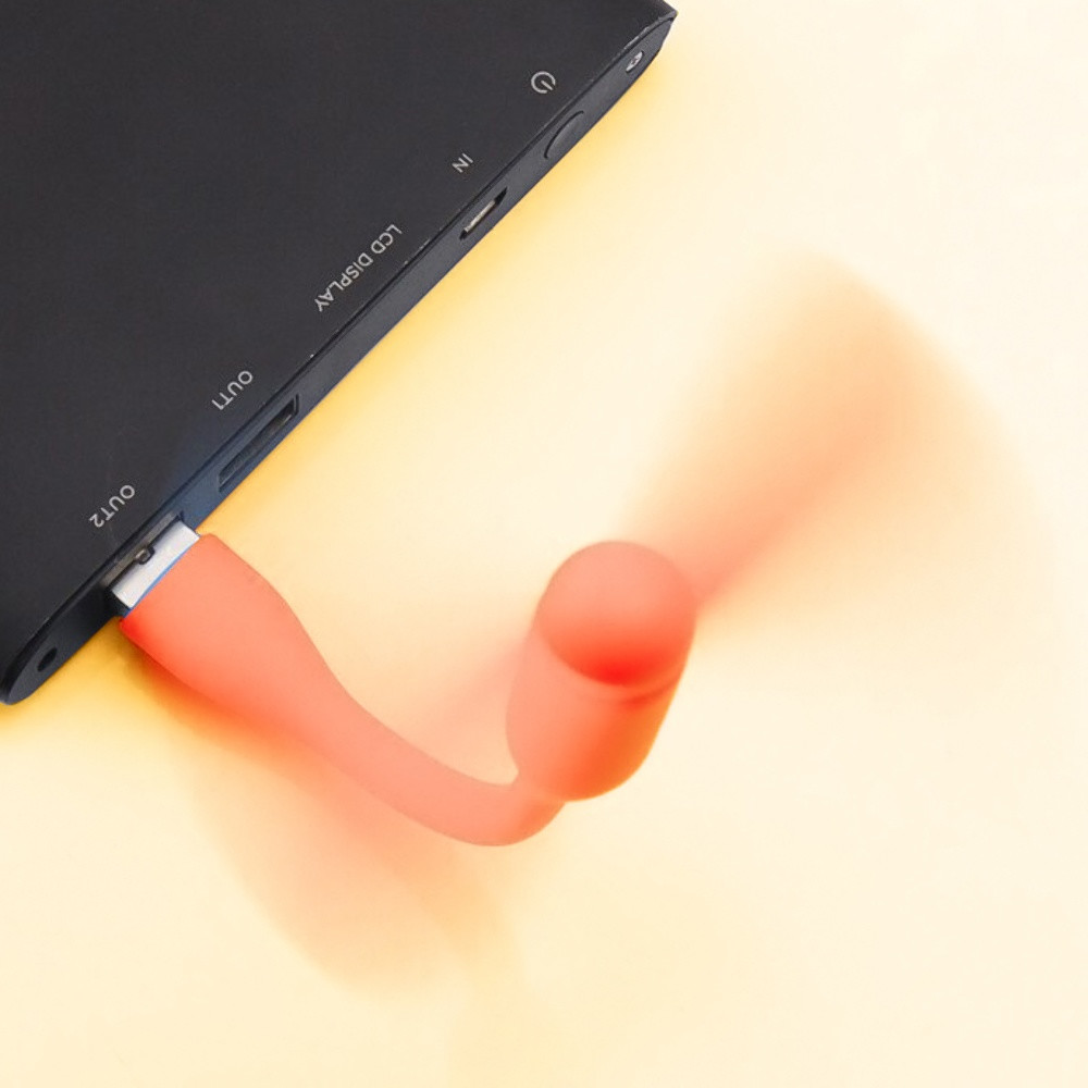 Мобільний вентилятор USB Orange - 11