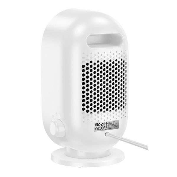 Обігрівач Hoco HX25 600W heater, White - 3