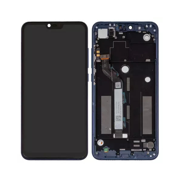 Дисплейний модуль для Xiaomi Mi 8 Lite, з рамкою, Original Ref., Aurora Blue - 1