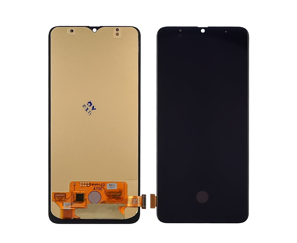 Дисплейний модуль KIT для Samsung A705 Galaxy A70 2019, OLED, Black - 1