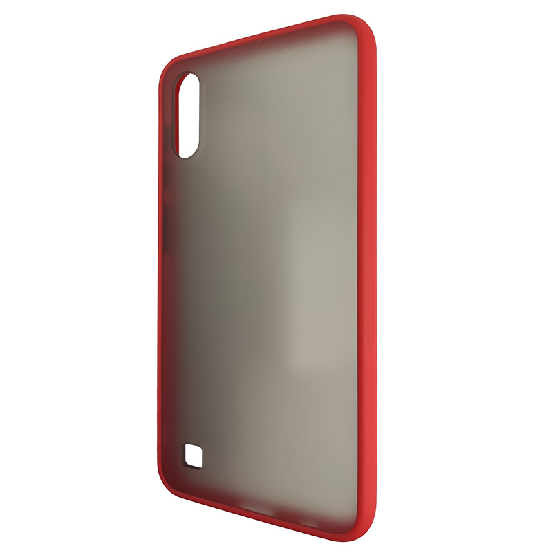 Чехол Totu Copy Gingle Series for Samsung A10 Red+Black - 3