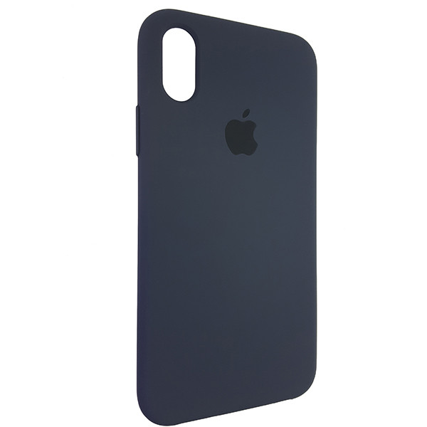 Чохол Copy Silicone Case iPhone X/XS Midnight Blue (8) - 1