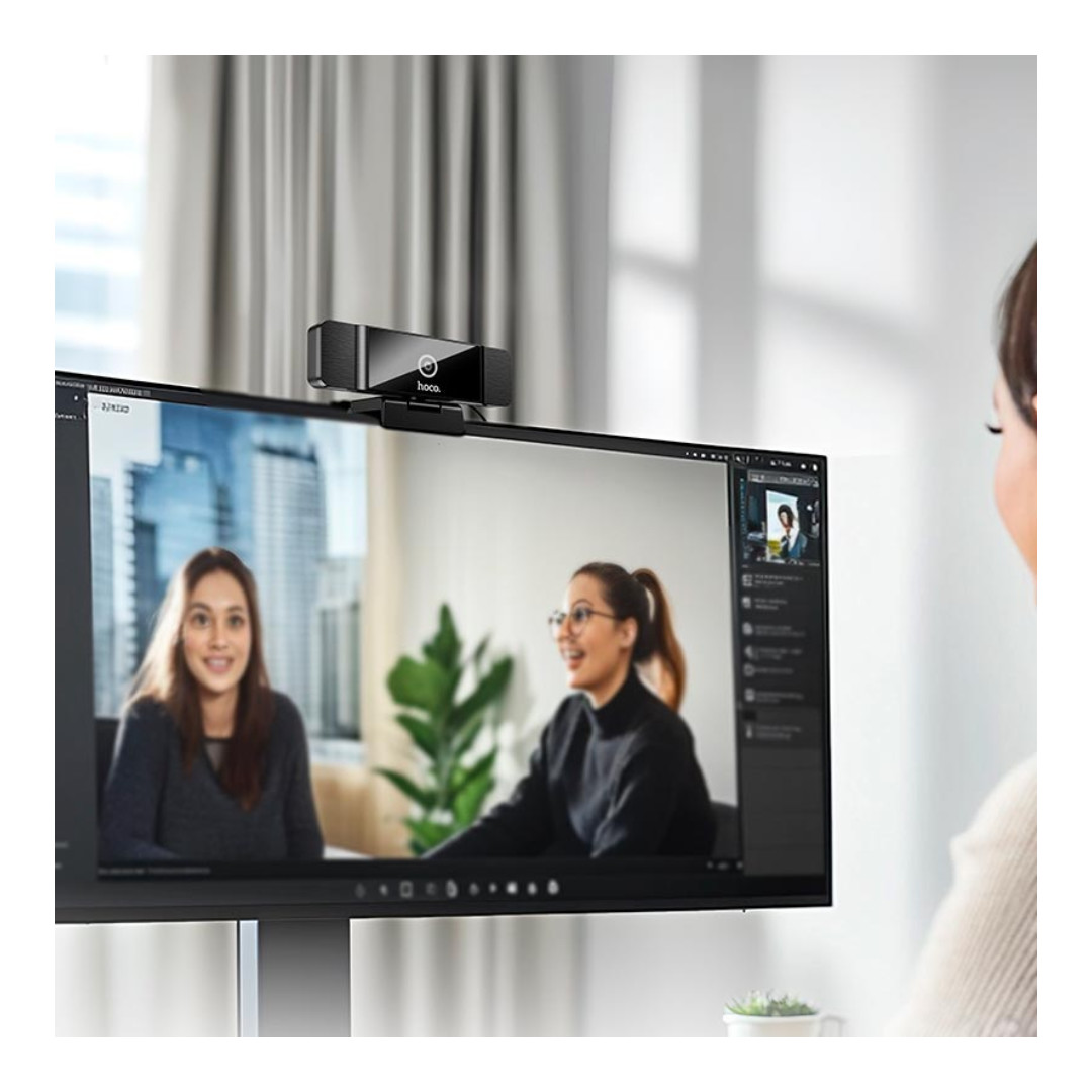 Веб-камера Hoco D100, Black - 7