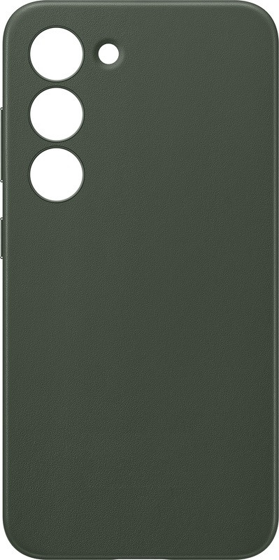 Чохол Leather Original Case Samsung S24 Dark Green - 1