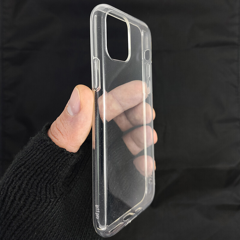 Чохол Molan Cano Silicone Glitter Clear Case iPhone 12 Pro Max - 2