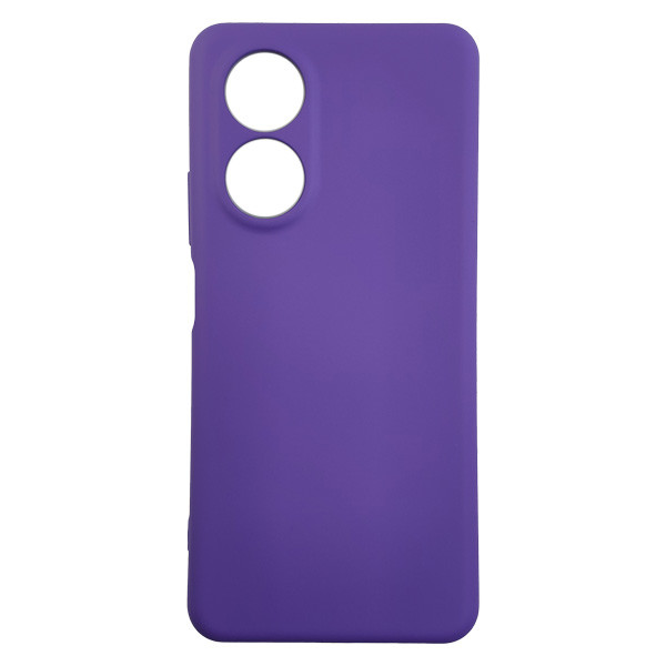 Чохол Silicone Case for Oppo A58 Purpule - 1