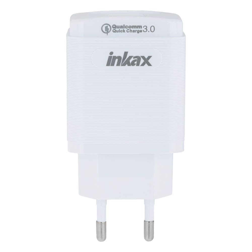 Мережевий Зарядний Пристрій Inkax CD-53 Micro QC 3.0 White - 2