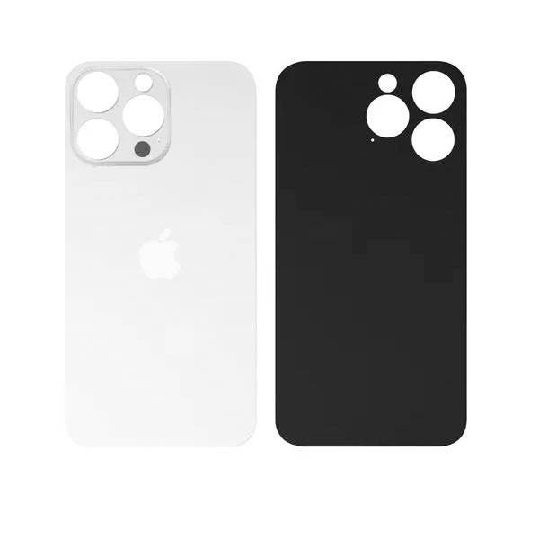 Задня кришка для iPhone 14 Pro, Small Hole, White - 1