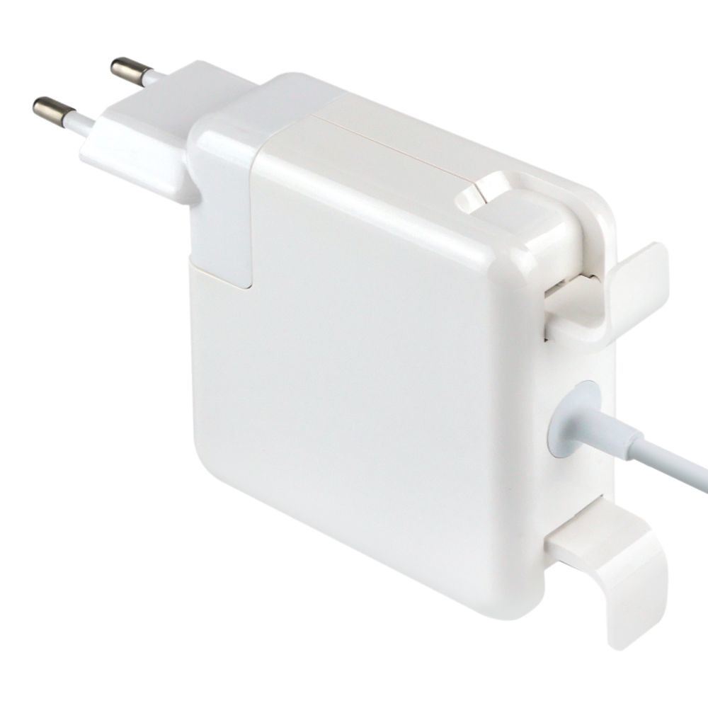 Мережевий зарядний пристрій для Macbook, Cable MagSafe 2, PD 85W, White - 1