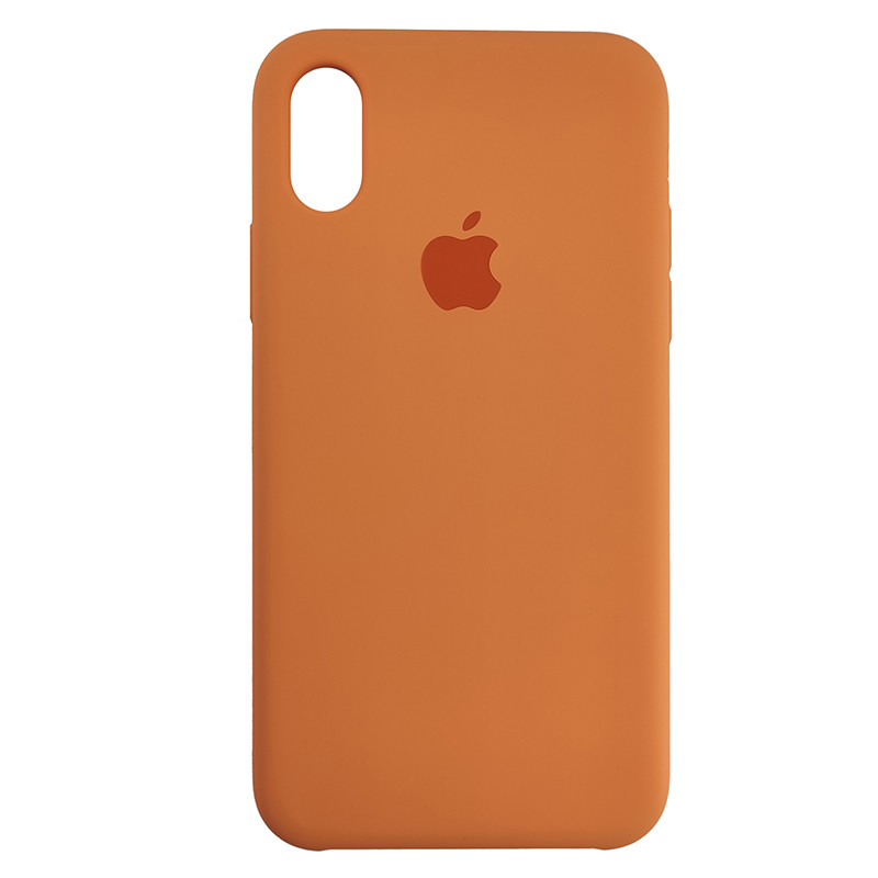 Чохол Copy Silicone Case iPhone X/XS Papaya (56) - 2