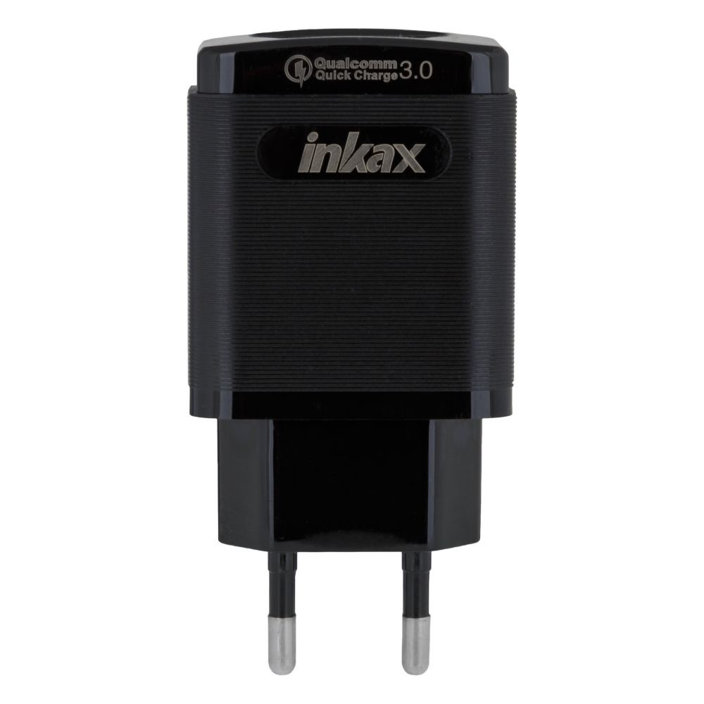 Мережевий Зарядний Пристрій Inkax CD-53 Type-C QC 3.0 Black - 2
