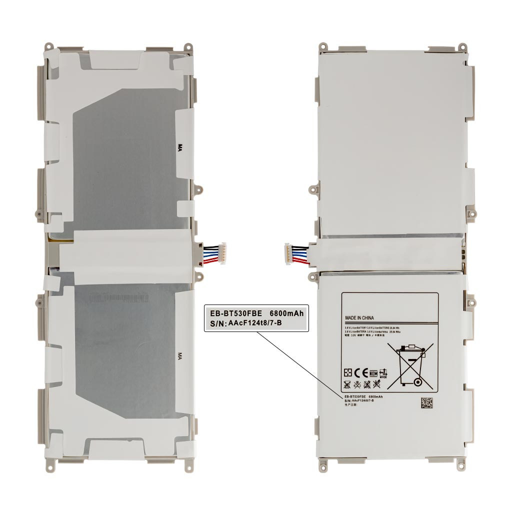 Акумулятор Samsung T530, T531, T535 Galaxy Tab 4 10.1, EB-BT530FBE, Original - 1