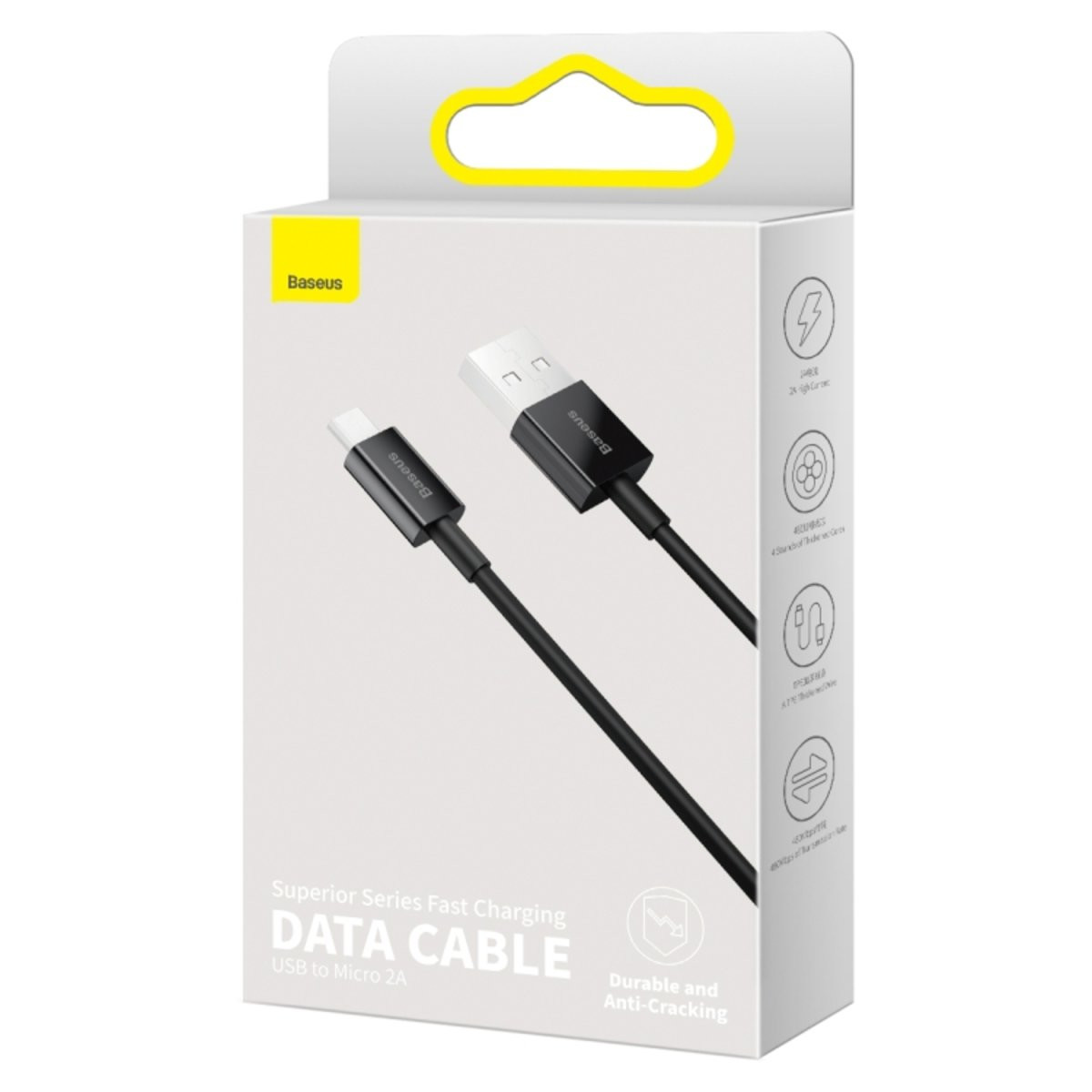 Кабель Baseus Superior Series Fast Charging Data Cable Micro 2A 1m Black - 2