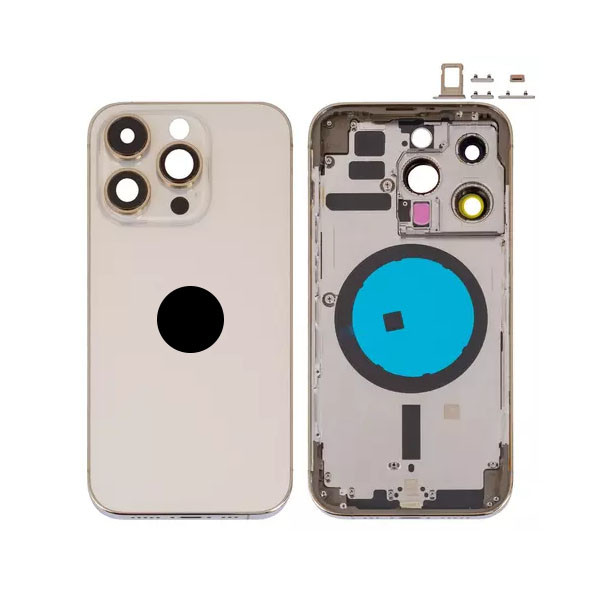 Корпус для iPhone 14 Pro, Original PRC, EU Version, Gold - 1