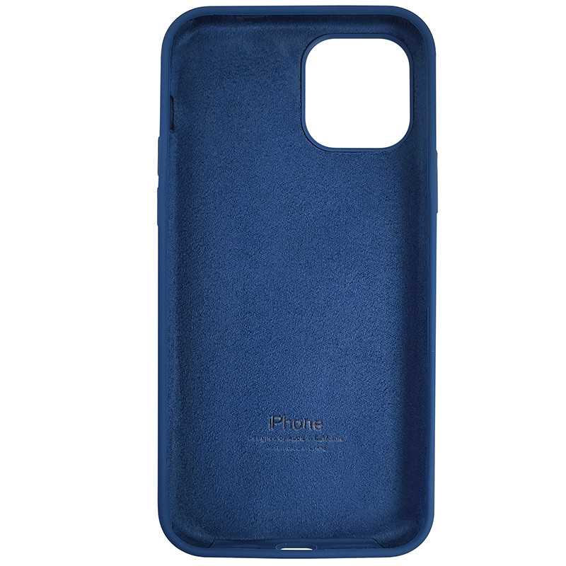 Чохол Copy Silicone Case iPhone 12/12 Pro Cobalt Blue (20) - 5
