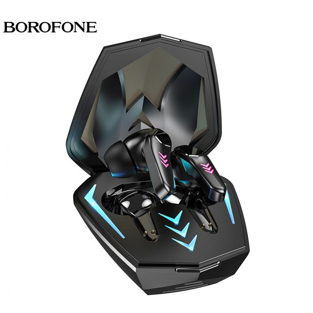 Безпровідна гарнітура Borofone BE53 Black - 1