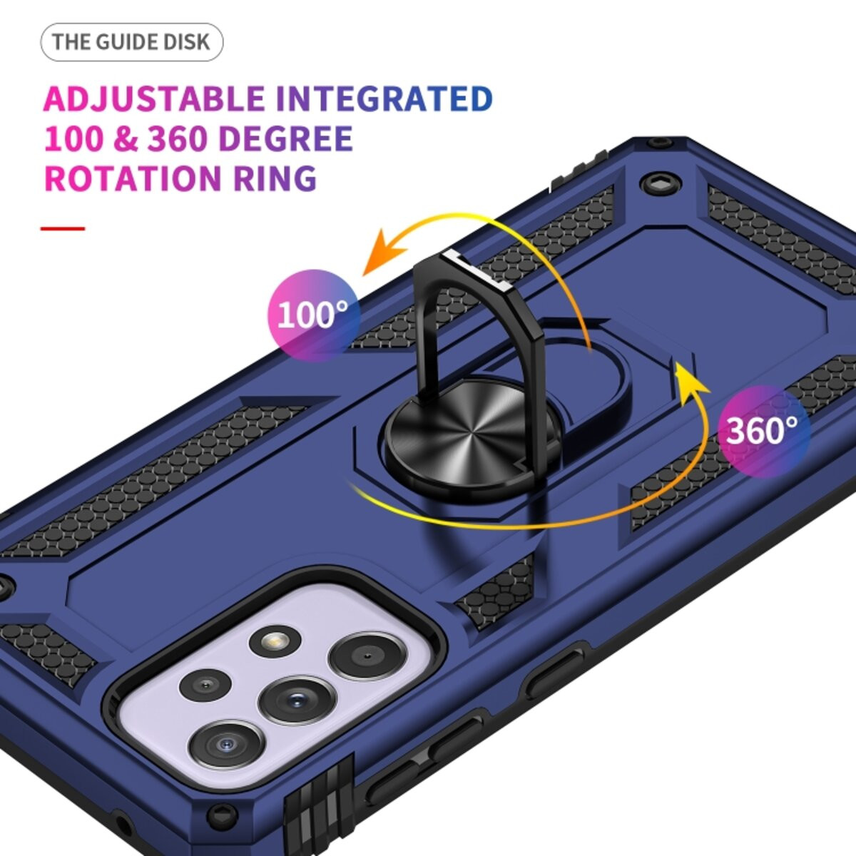 Чохол Cosmic Robot Ring for Samsung Galaxy A33 5G Blue - 4
