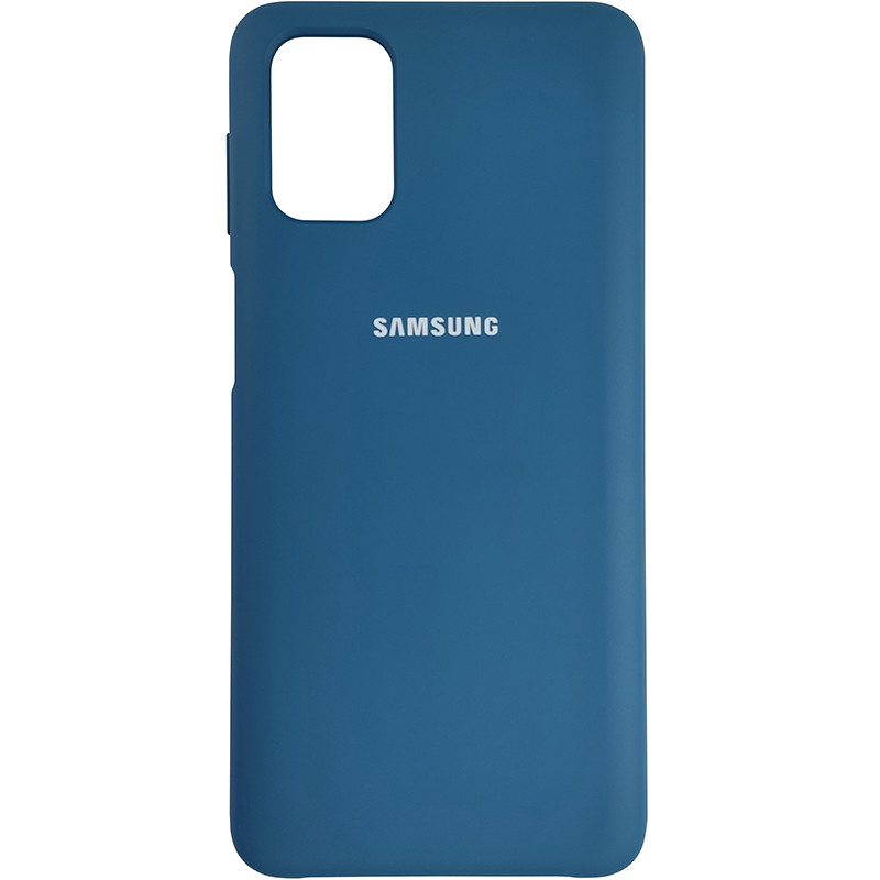Чохол Silicone Case for Samsung M31s Cobalt Blue (40) - 1