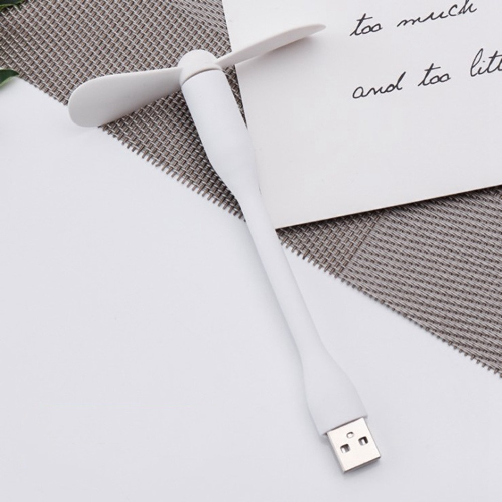 Мобільний вентилятор USB White - 9