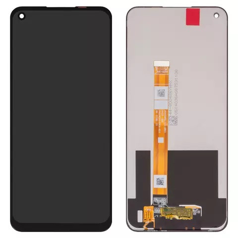 Дисплейний модуль для Oppo A54 4G, ver. BOE, Service Pack, Black - 1