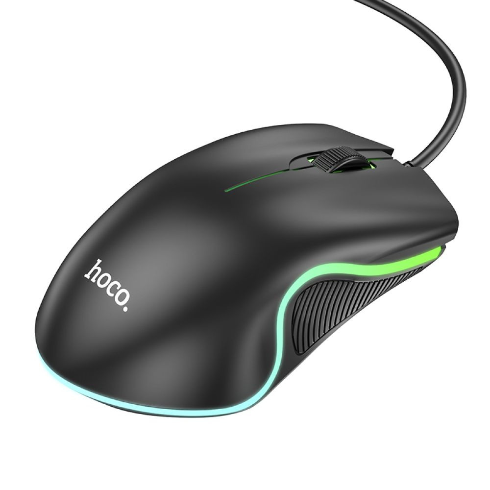 Провідна миша Hoco GM19, Black - 5