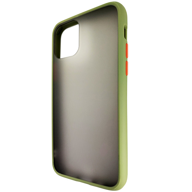 Чохол Totu Copy Gingle Series for iPhone 11 Pro Dark Green+Orange - 2