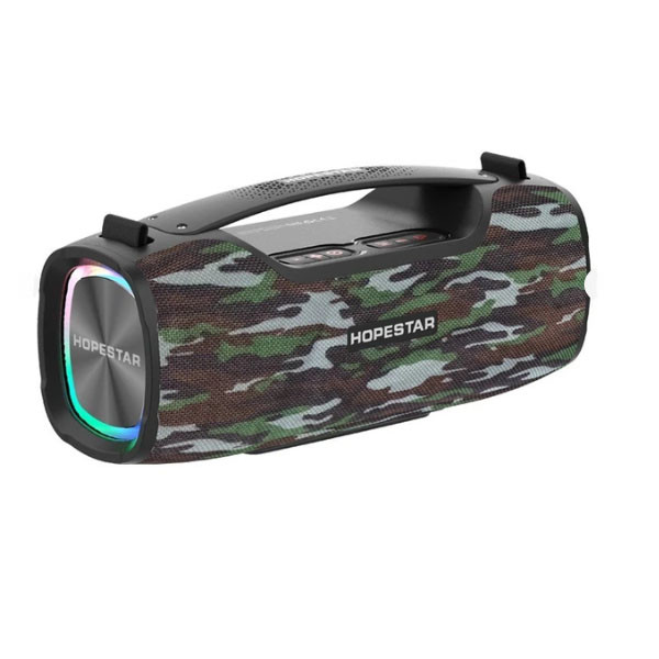 Портативна колонка Hopestar A6X, Camuflage Green - 1