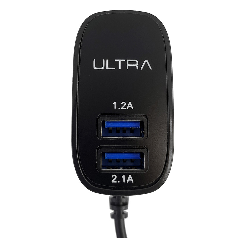 Зарядний пристрій ULTRA, 2xUSB, 1,5A - 2