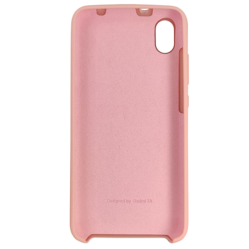 Чохол Silicone Case for Xiaomi Redmi 7A Light Pink (12) - 3