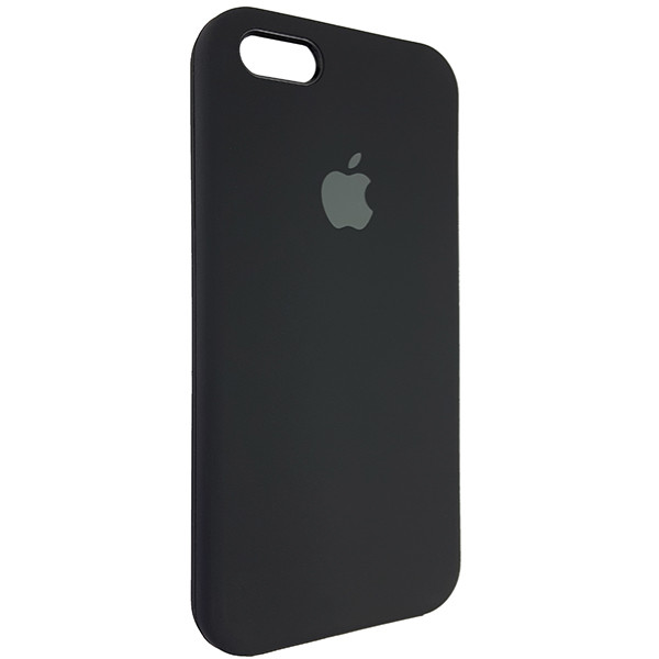 Чохол Copy Silicone Case iPhone 5/5s/5SE Black (18) - 1