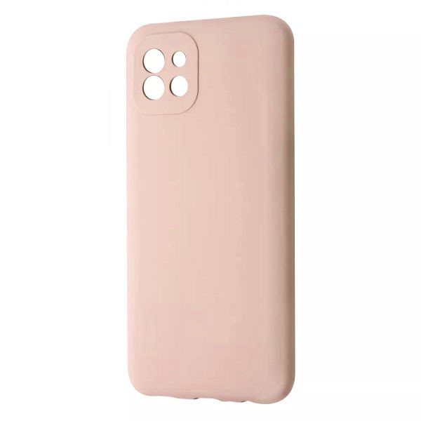 Чохол Silicone Case for Samsung A03 (A035F) Sand Pink - 1