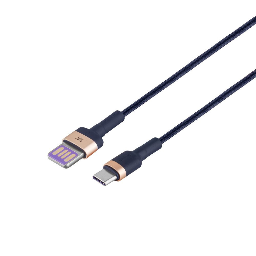 Кабель Baseus USB to Type-C 40W 5A CATKLF-P Blue-Gold - 2