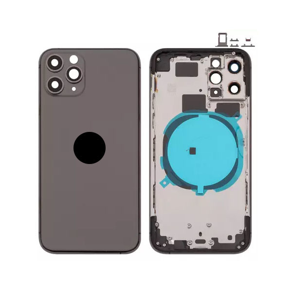 Корпус для iPhone 11 Pro, High Copy, Matte Space Gray - 1