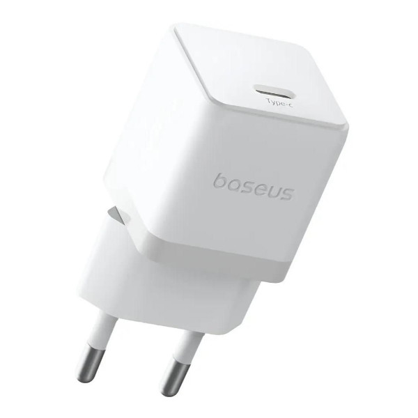 Мережевий зарядний пристрій Baseus Palm Fast Charger, PD 30W, Moon White - 1