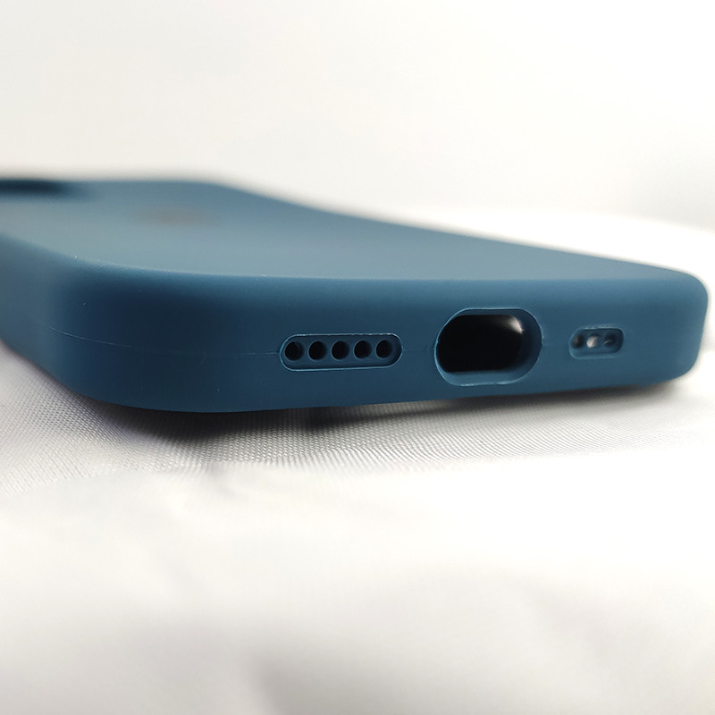 Чохол Copy Silicone Case iPhone 12/12 Pro Cosmos Blue (35) - 4