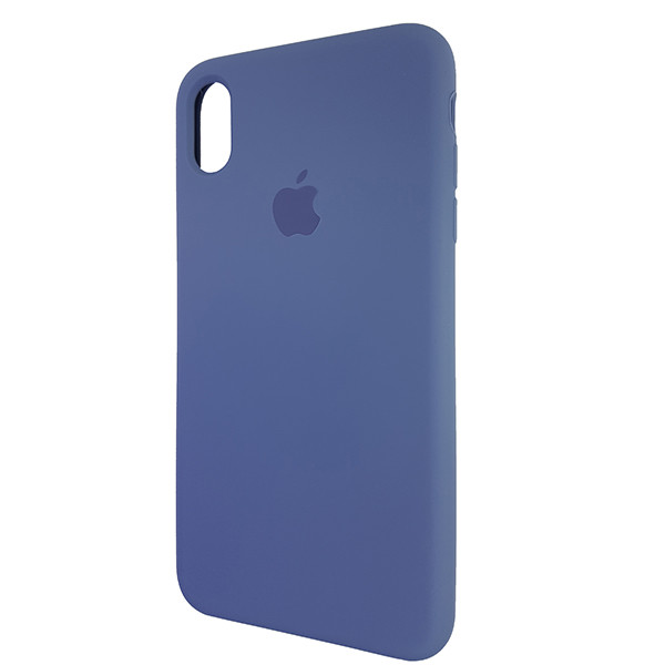 Чохол Copy Silicone Case iPhone XS Max Gray Blue (57) - 2