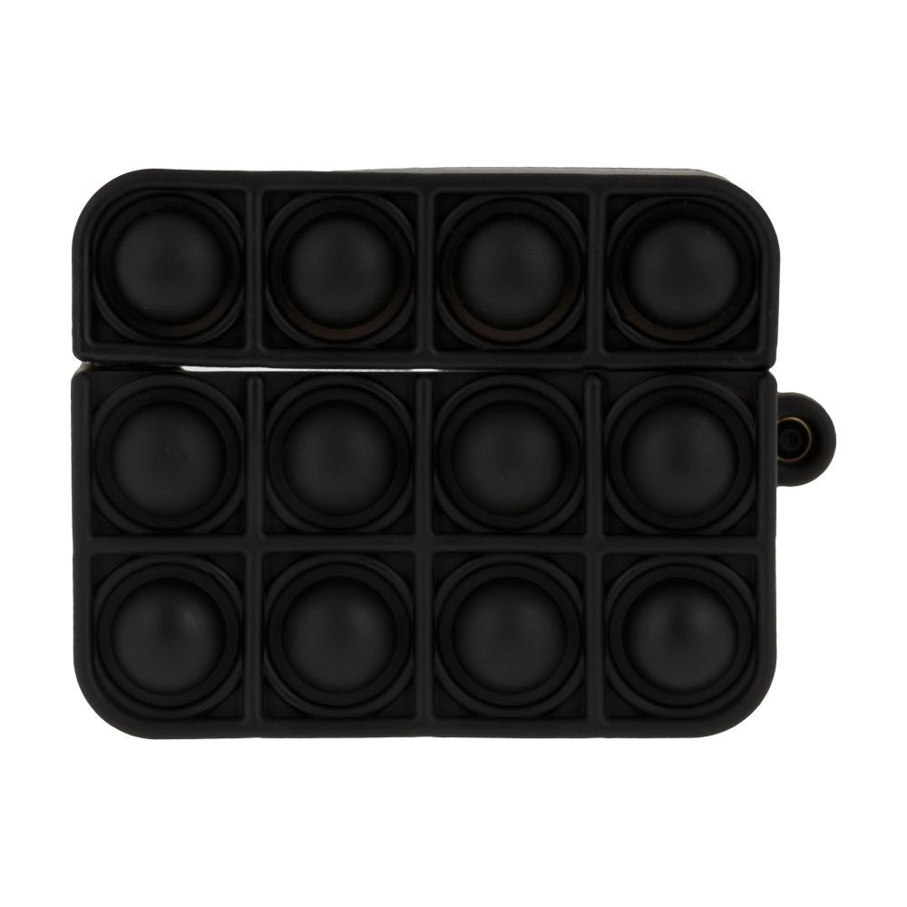 Silicone Case for AirPods Pro Antistress Black - 1
