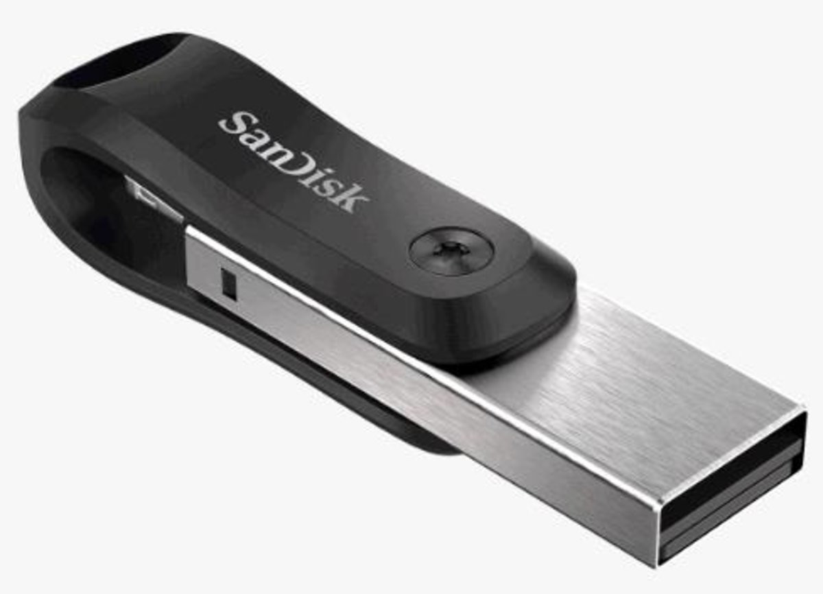 Флешка SanDisk USB 3.0 iXpand Go 64Gb Lightning Apple - 2