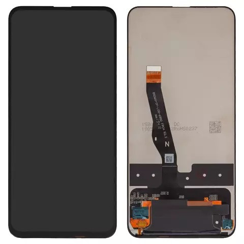 Дисплейний модуль для Huawei P Smart Pro 2019, чорний, без рамки, High Copy, Black - 1
