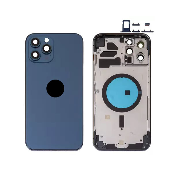 Корпус для iPhone 12 Pro Max, High Copy, Pacific Blue - 1