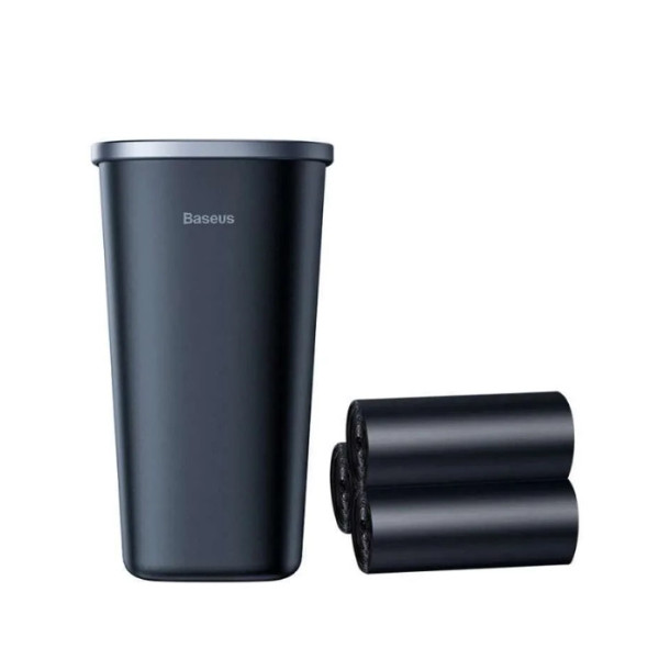 Автомобільний сміттєвий контейнер Baseus Dust-free Vehicle-mounted Trash Can Black - 1
