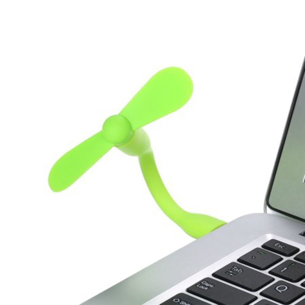 Мобільний вентилятор USB Green - 6