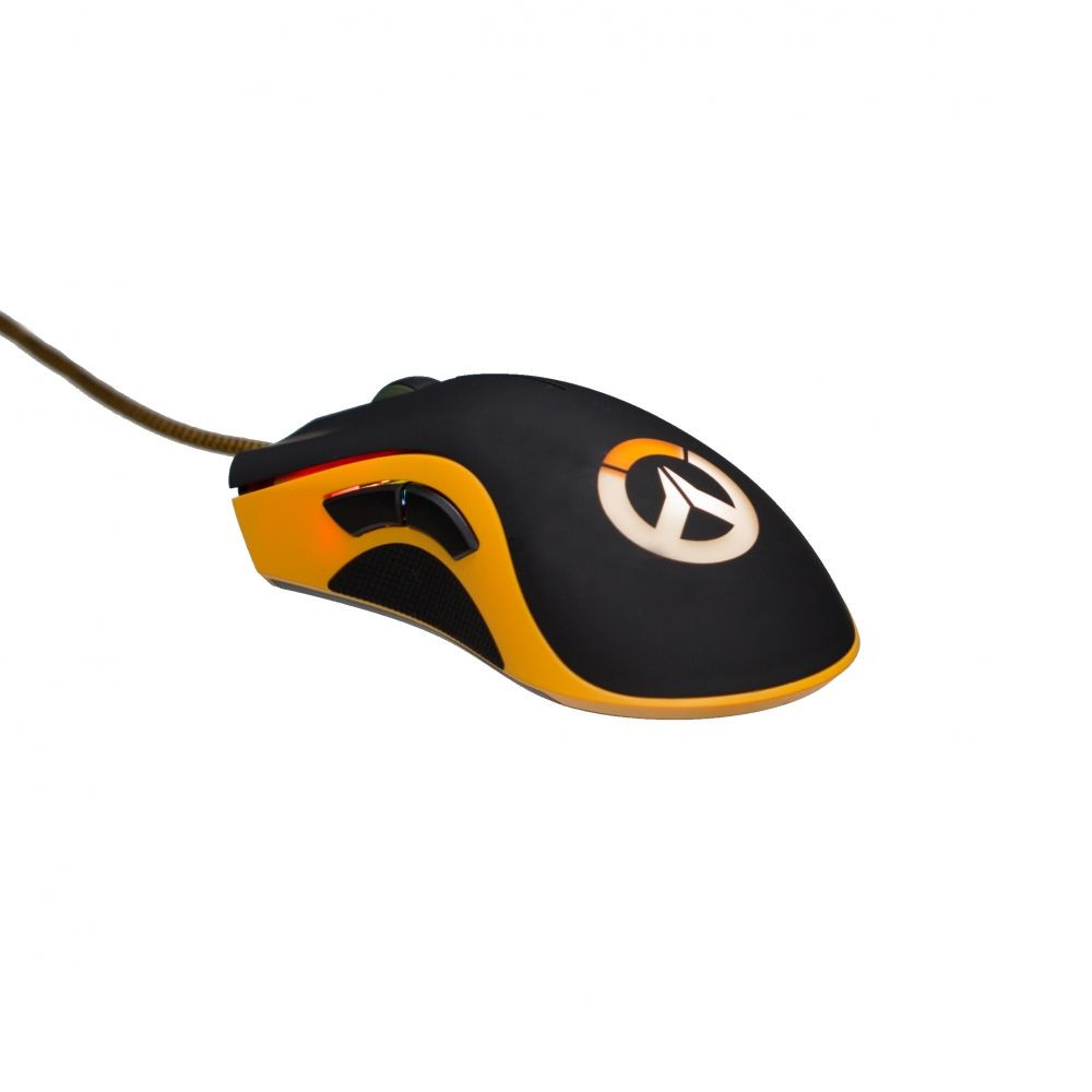 Провідна миша Razer DeathAdder Chroma Overwatch Black-Yellow (High Copy) - 8