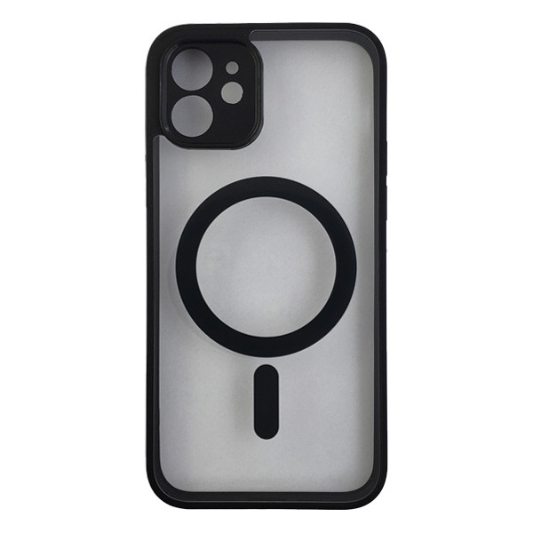 Чохол Transparante Case with MagSafe для iPhone 11 Black - 1