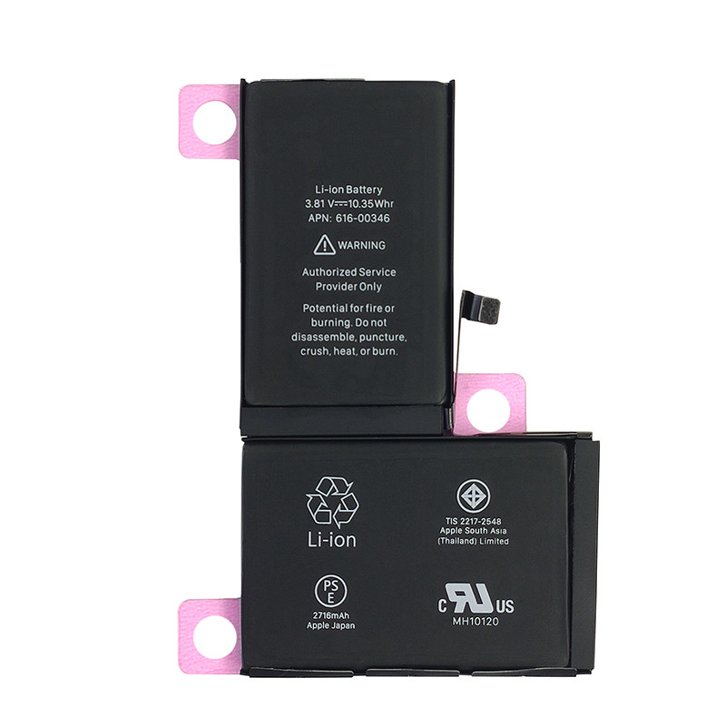 Акумулятор iPhone X, 616-00346, High Capacity Original IC, 3100 mAh, Original PRC - 1