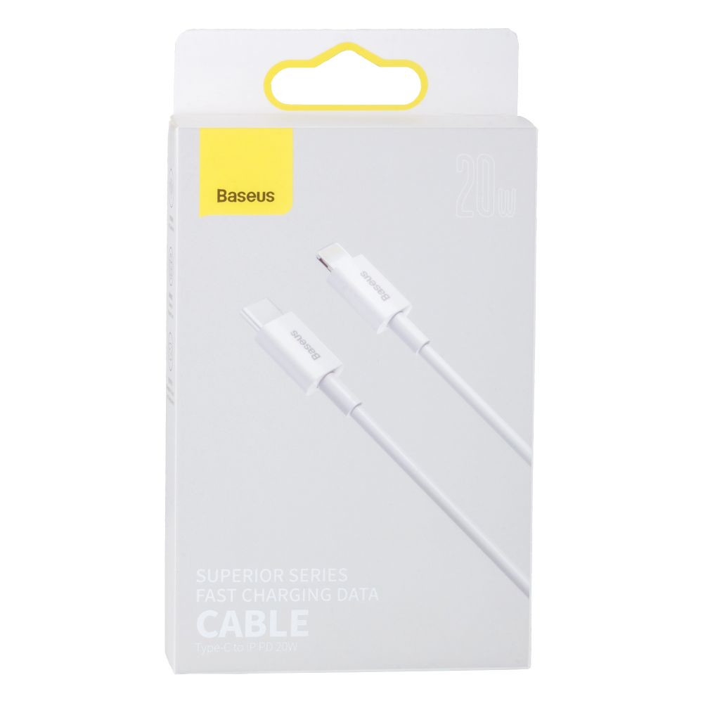 Кабель Baseus Superior Series Fast Charging Data Cable Type-C to Lightning PD 20W 2m White - 2
